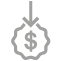 ícone de Descontos com pagamentos antecipados