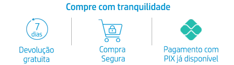 Devolução gratuita, Compra segura na HP